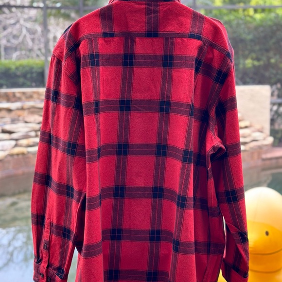 CARHARTT LOOSE FIT HEAVYWEIGHT FLANNEL SHIRT 3XL - Picture 6 of 7